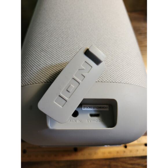 Ion Bright Max iSP138A Gray Bluetooth Speaker with 360° Sound - Tested Works! - Picture 9 of 11